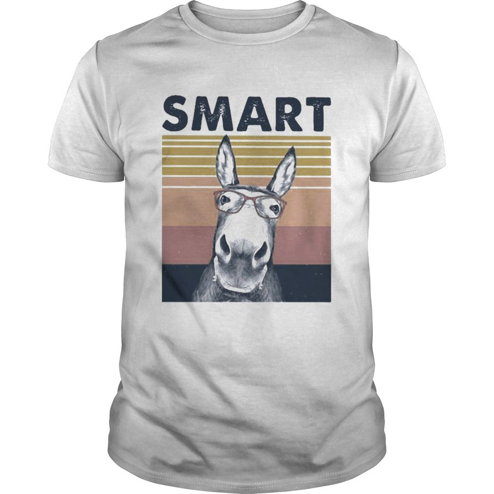 Smart Donkey  Retro Shirt